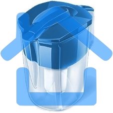 Кувшин Аквафор Гарри синий 3.9л.