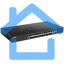 Коммутатор D-Link DXS-1210-28S DXS-1210-28S/A1A 4x10G 24SFP+ настраиваемый