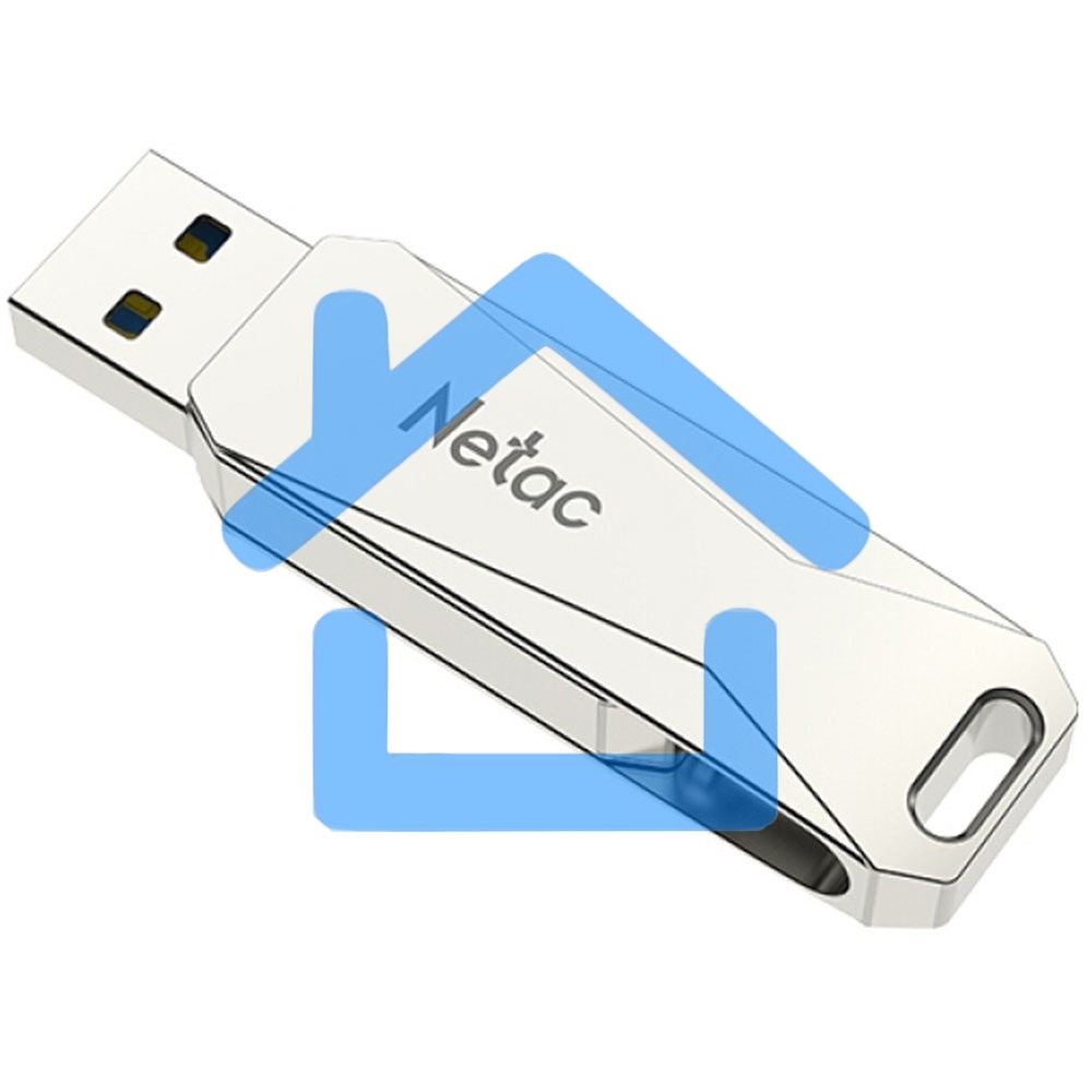 Флешка USB R/W Drive Netac U782C NT03U782C-128G-30PN dual USB3.0+TypeC 128Gb, retail version