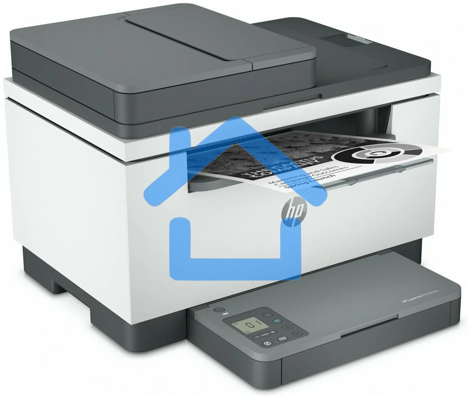 МФУ лазерное HP LaserJet M236sdw (9YG09A), A4, ч/б, печ. до 29 стр/мин., скан. до 19 стр/мин. (ч/б) 10 стр/мин. (цвет), 600 x 600 dpi, USB, RJ-45, Wi-Fi, BlueTooth, Air Print, Mopria