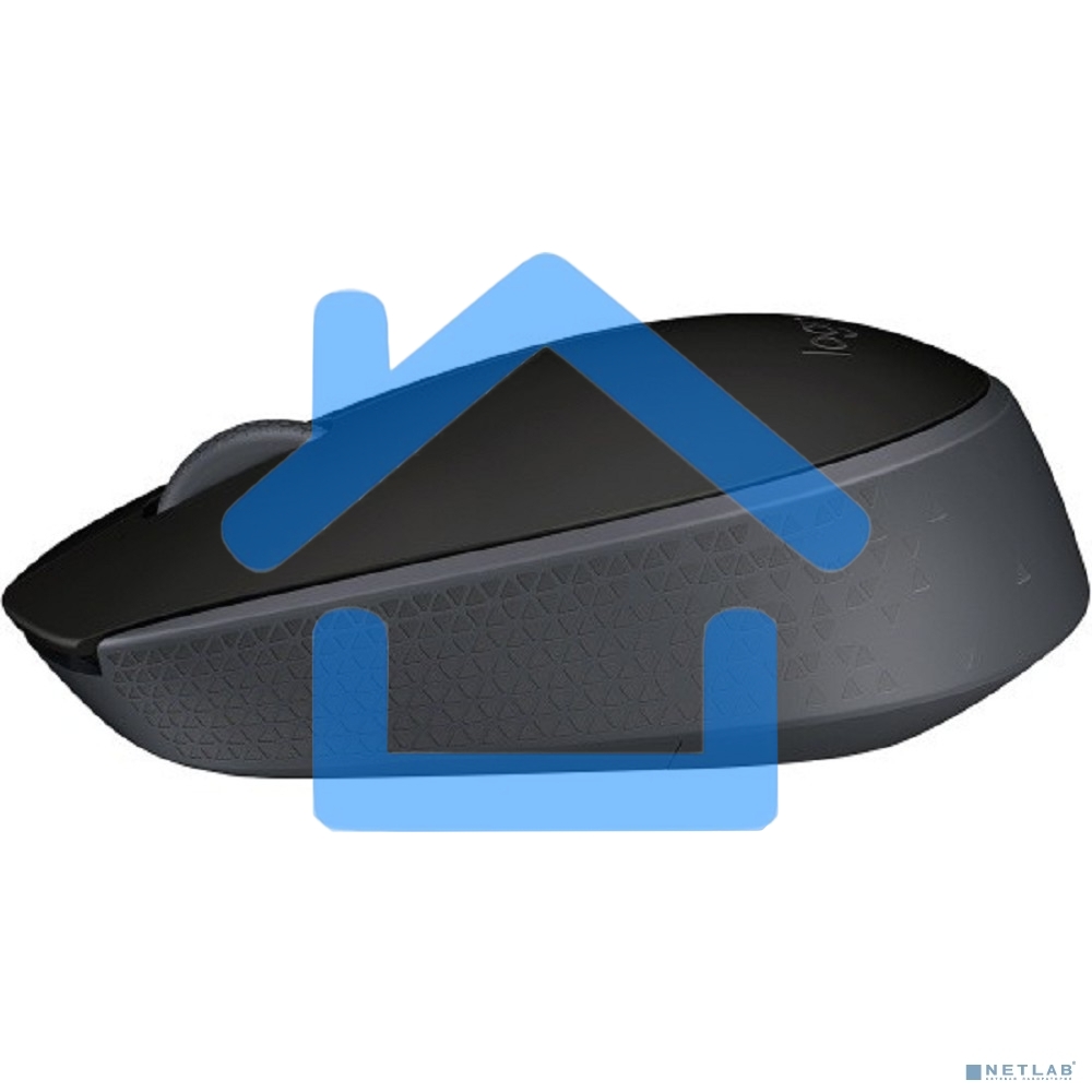 Мышь беспроводная Logitech M171 черный/серый, 1000 dpi, радиоканал, USB, кнопки - 3