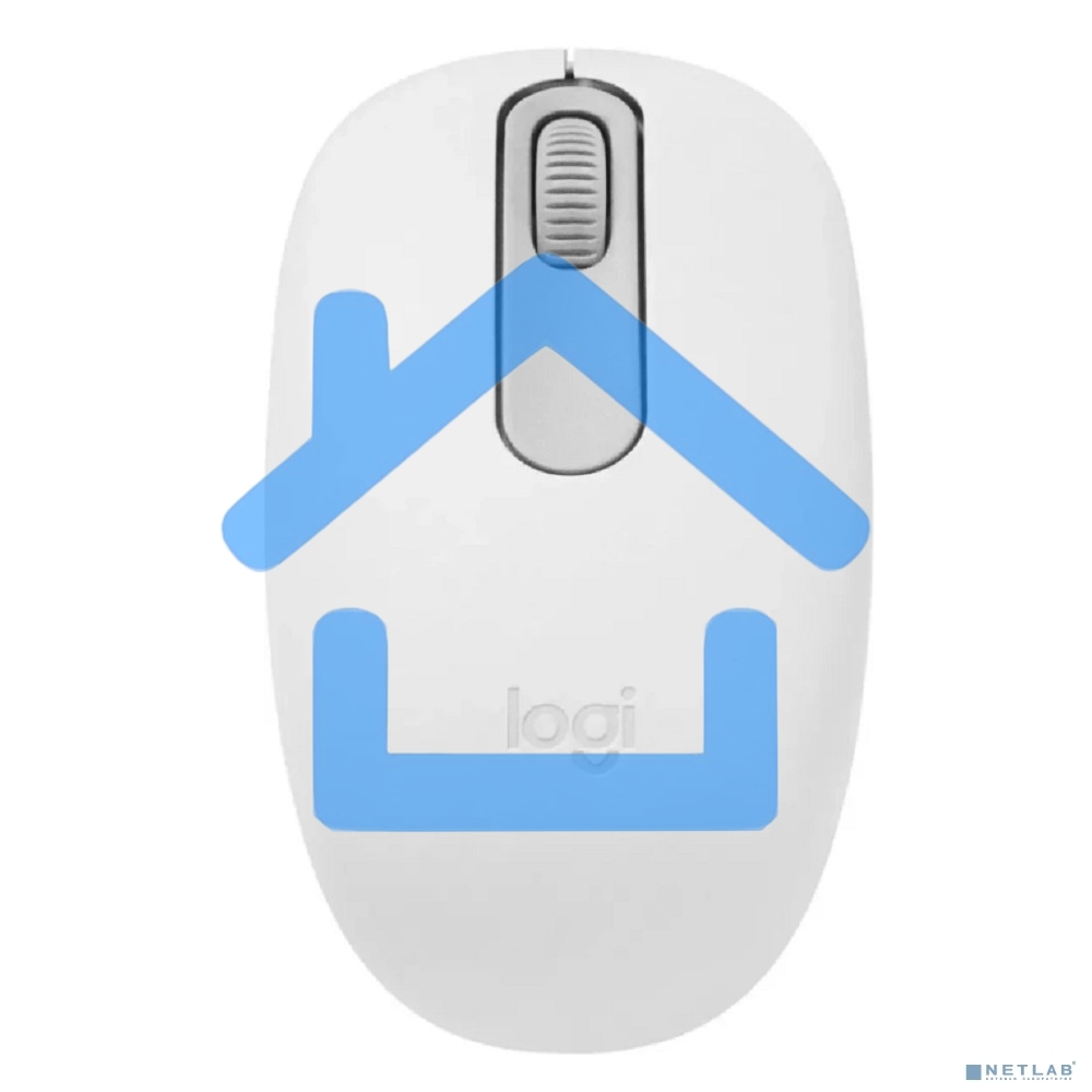 Мышь беспроводная Logitech M196 белый, 1000 dpi, Bluetooth, кнопки - 3
