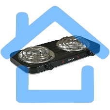 Электрическая плитка Blackton Bt HP206B Black Количество конфорок 2шт