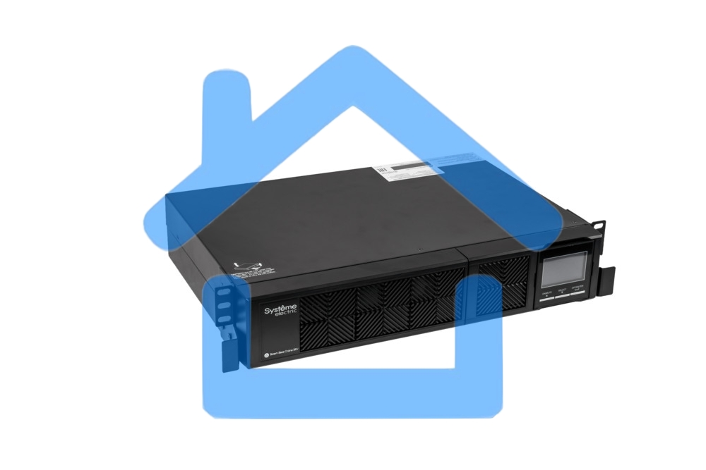 Источник бесперебойного питания Systeme Electriс Smart-Save Online SRV, 2000VA/1800W, On-Line, Extended-run, Rack 4U (Tower convertible), LCD, Out: 6xC13, SNMP Intelligent Slot, USB, RS-232