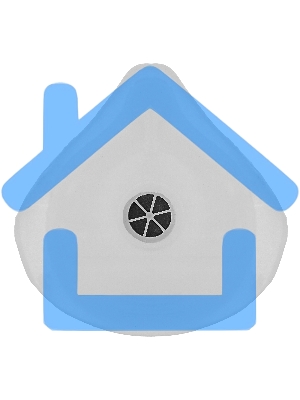 Полумаска фильтрующая формованная, модель 