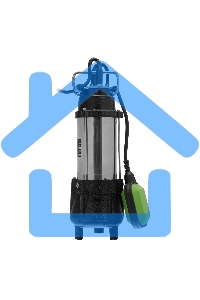 Фекальный насос Сибртех СФН250, 250 Вт, напор 8 м, 10000 л/ч 99801