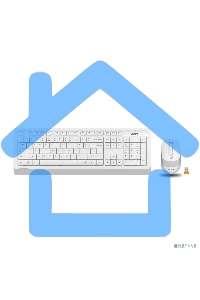 Комплект клавиатура + мышь A4 Fstyler FG1010 клав:белый/серый мышь:белый/серый USB беспроводная Multimedia
