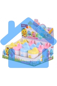 Точилка для карандашей ручная Deli ER01300, 1 отверстие, пластик, ассорти, дисплей