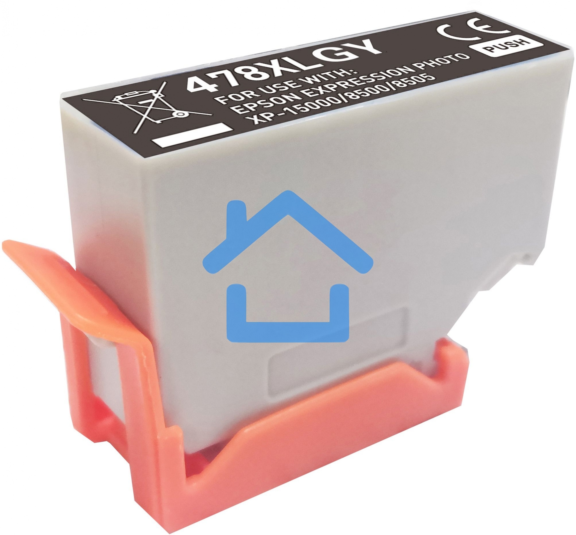 Картридж струйный Cactus CS-EPT04F6 478XL серый (13.2мл) для Epson Expression Photo HD XP-15000