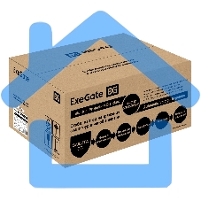 Стабилизатор напряжения ExeGate Expert Turbo AST-20000 (20000ВА, вход 80-260В, цветной дисплей, выход 220В±8%, КПД 98%, 5 уровней защиты, задержка, усиленный метал. корпус, клем.колодка, RTL)