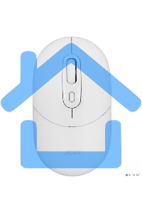 Мышь беспроводная Acer OMR301 белый, 1600 dpi, радиоканал, Bluetooth, USB, кнопки - 4