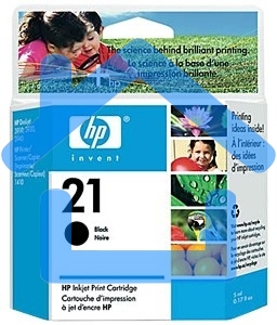 Картридж струйный HP 21 C9351AE черный для HP DJ 3920/3940/PSC 1410