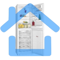 Холодильник Atlant ХМ-6023-031 белый двухкамерный 201/139л морозилка снизу