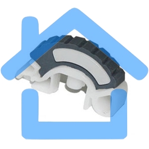 Ролик захвата (сегмент) HP 4000/4100/5000/5100/CLJ 4500/4550 (FE5-4199/RB1-8865/FB4-9817/RB1-8957) Япония