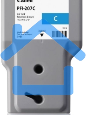 Картридж струйный Canon PFI-207 C голубой для для iPF680/685/780/785 300ml (8790B001)