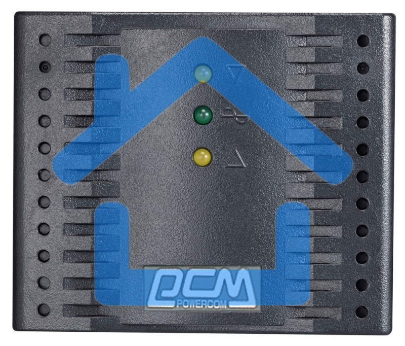 Стабилизатор напряжения Powercom TCA-1200 600Вт 1200ВА черный