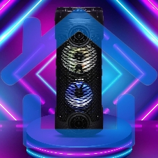 Минисистема Hyundai H-MC170 черный 80Вт/FM/USB/BT/SD/MMC