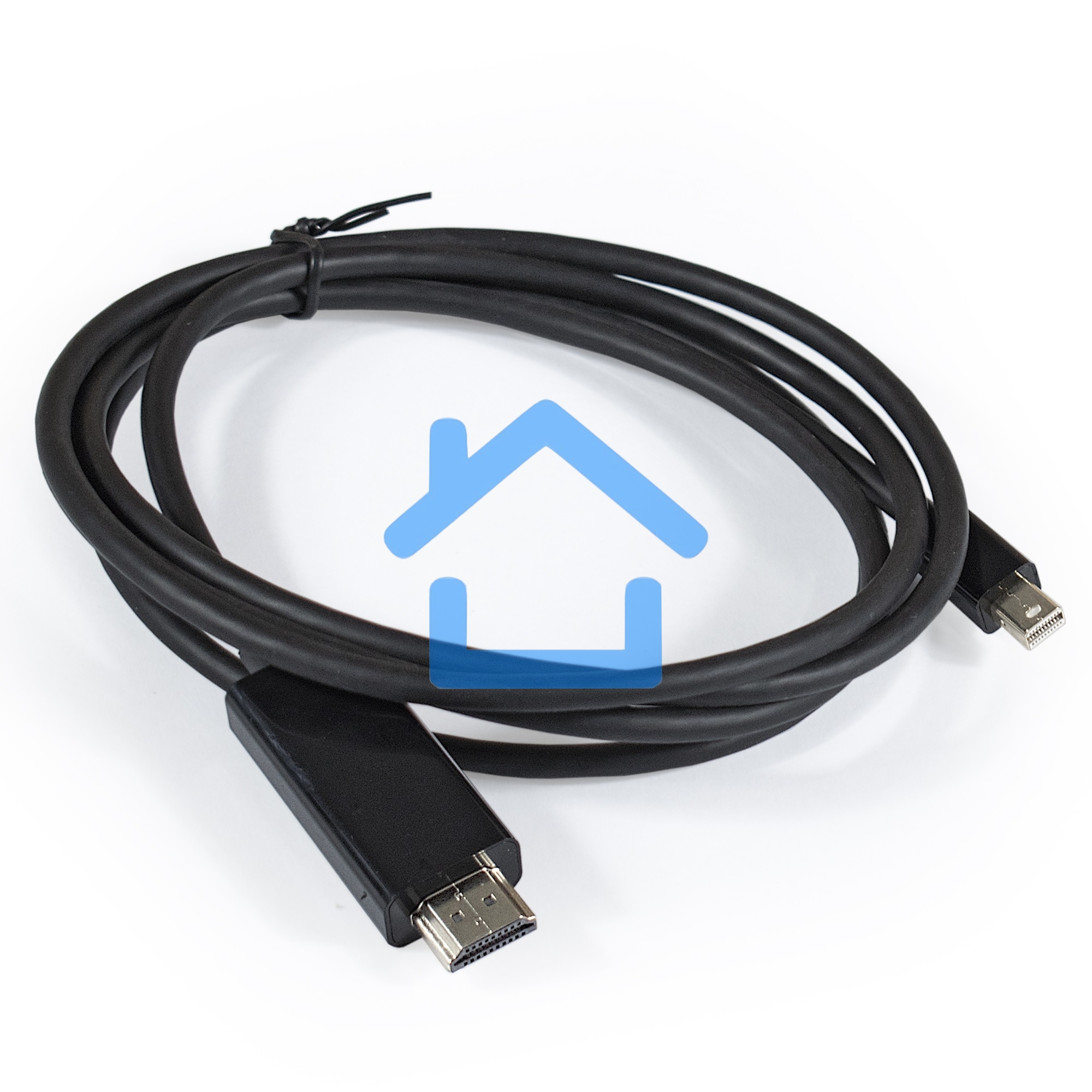 Кабель ExeGate EX284918RUS miniDisplayPort-HDMI ExeGate EX-CC-mDP-HDMI-1.8 (mini20M/19M, 1,8м)