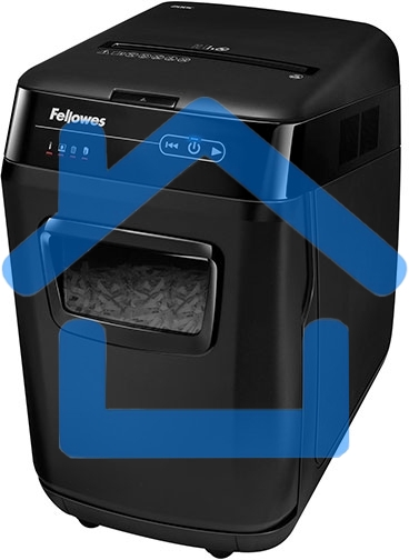 Шредер Fellowes AutoMax 200C (секр.P-4)/фрагменты/200лист./32лтр./пл.карты