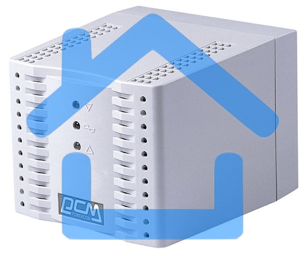 Стабилизатор напряжения Powercom TCA-3000 1500Вт 3000ВА белый