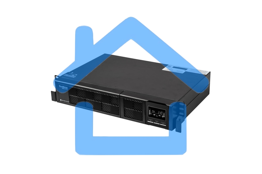 Источник бесперебойного питания Systeme Electriс Smart-Save Online SRV, 2000VA/1800W, On-Line, Extended-run, Rack 4U (Tower convertible), LCD, Out: 6xC13, SNMP Intelligent Slot, USB, RS-232