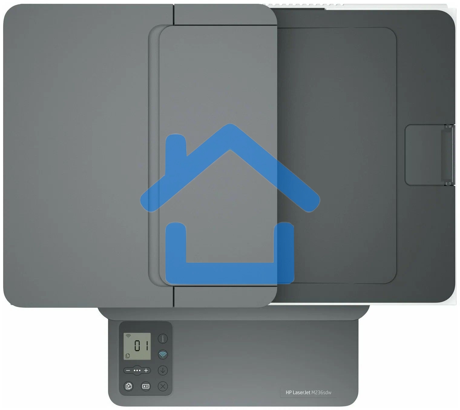 МФУ лазерное HP LaserJet M236sdw (9YG09A), A4, ч/б, печ. до 29 стр/мин., скан. до 19 стр/мин. (ч/б) 10 стр/мин. (цвет), 600 x 600 dpi, USB, RJ-45, Wi-Fi, BlueTooth, Air Print, Mopria