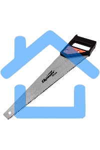 Ножовка по дереву Sparta 400 мм, 5-6 TPI, каленый зуб, пластиковая рукоятка