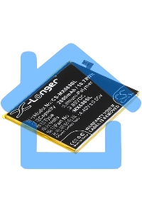 Аккумулятор CameronSinoCS-MX688SL BT68 для Meizu M3S mini 3.85V / 2800mAh / 10.78Wh