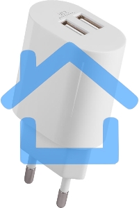 Зарядное устройство Defender UPC-24 2XUSB 5V/2.1A