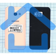 Задняя крышка для Samsung A320 Galaxy A3 (2017) розовая