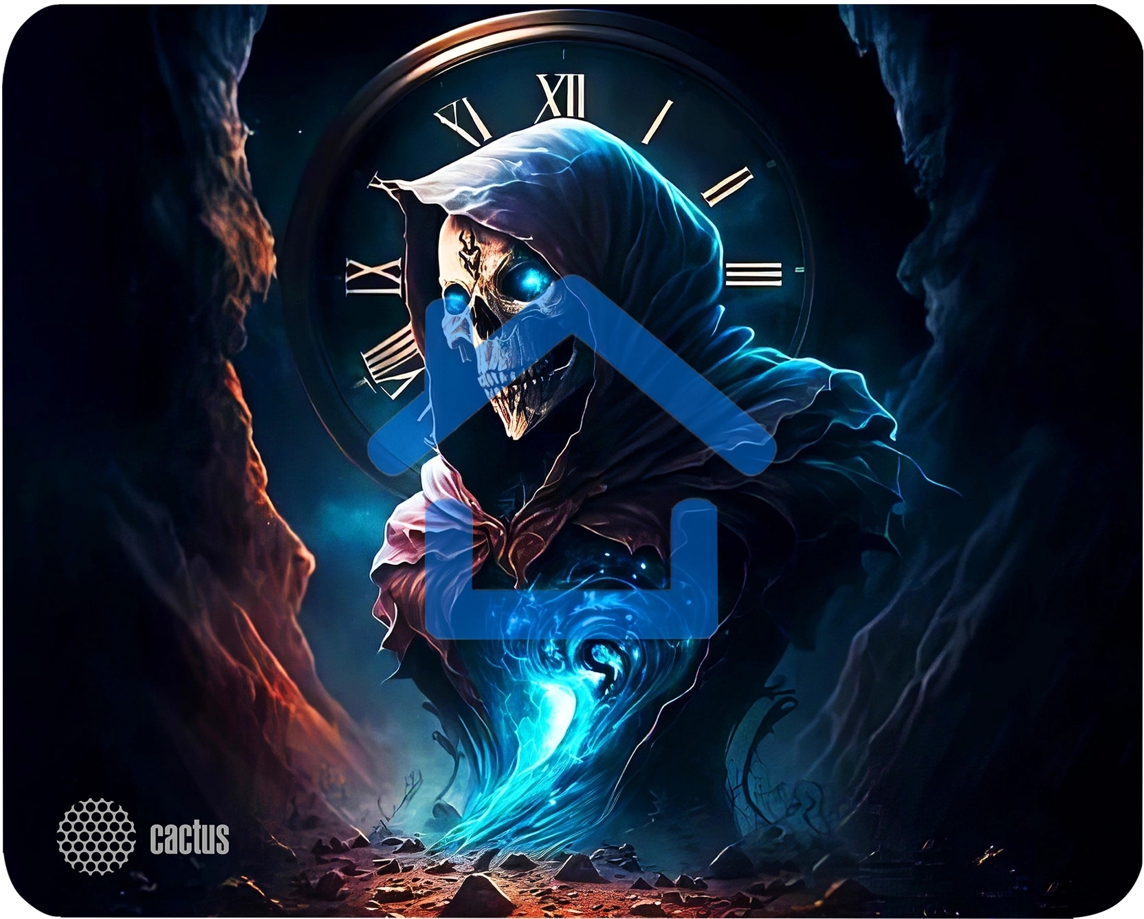 Коврик для мыши Cactus Time 300x250x3мм (CS-MP-D14M)