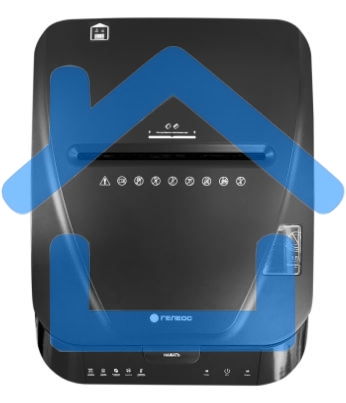 Шредер ГЕЛЕОС АП40-4, DIN P-4 (4 ур-нь секр.), фрагмент 3,9х12мм, АВТОПОДАЧА 170 лист (70г/м2), пл.карты/скрепки/скобы, 37 литров