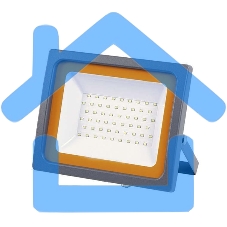 Прожектор LED PFL-SC 10Вт IP65 6500К мат. стекло JazzWay 5004863