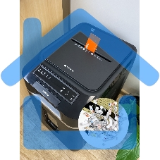 Шредер Heleos АП37-4 черный/серебристый с автоподачей (секр.P-4) фрагменты 220лист. 37лтр. скрепки скобы пл.карты