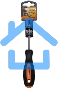 Отвертка крестовая ВИХРЬ PZ1, 80 мм