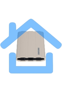 Внешний SSD Samsung T7 Shield, 2TB, USB 3.2 Gen 2 Type-C, R/W 1050/1000, бежевый