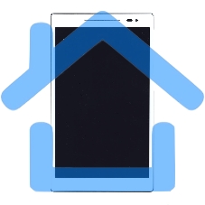 Модуль (матрица + тачскрин) для ASUS ZenPad 8.0 (Z380KL) белый с рамкой