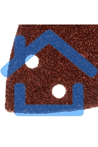 Треугольник абразивный Denzel на ворc. подложке под 