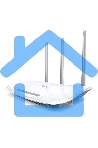 Маршрутизатор беспроводной TP-Link TL-WR845N N300 10/100BASE-TX белый