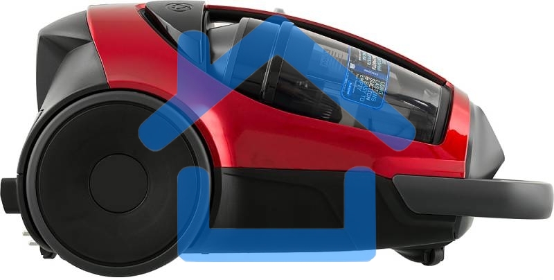 Пылесос Samsung VCC885HH3P красный, 430/2200 Вт, уборка сухая, пылесборник контейнер 2 л