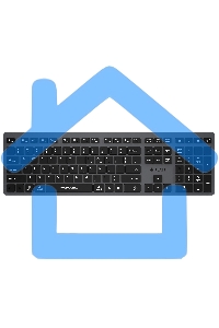 Клавиатура A4Tech Fstyler FBX50C беспроводная, USB, Bluetooth/Радиоканал, серый