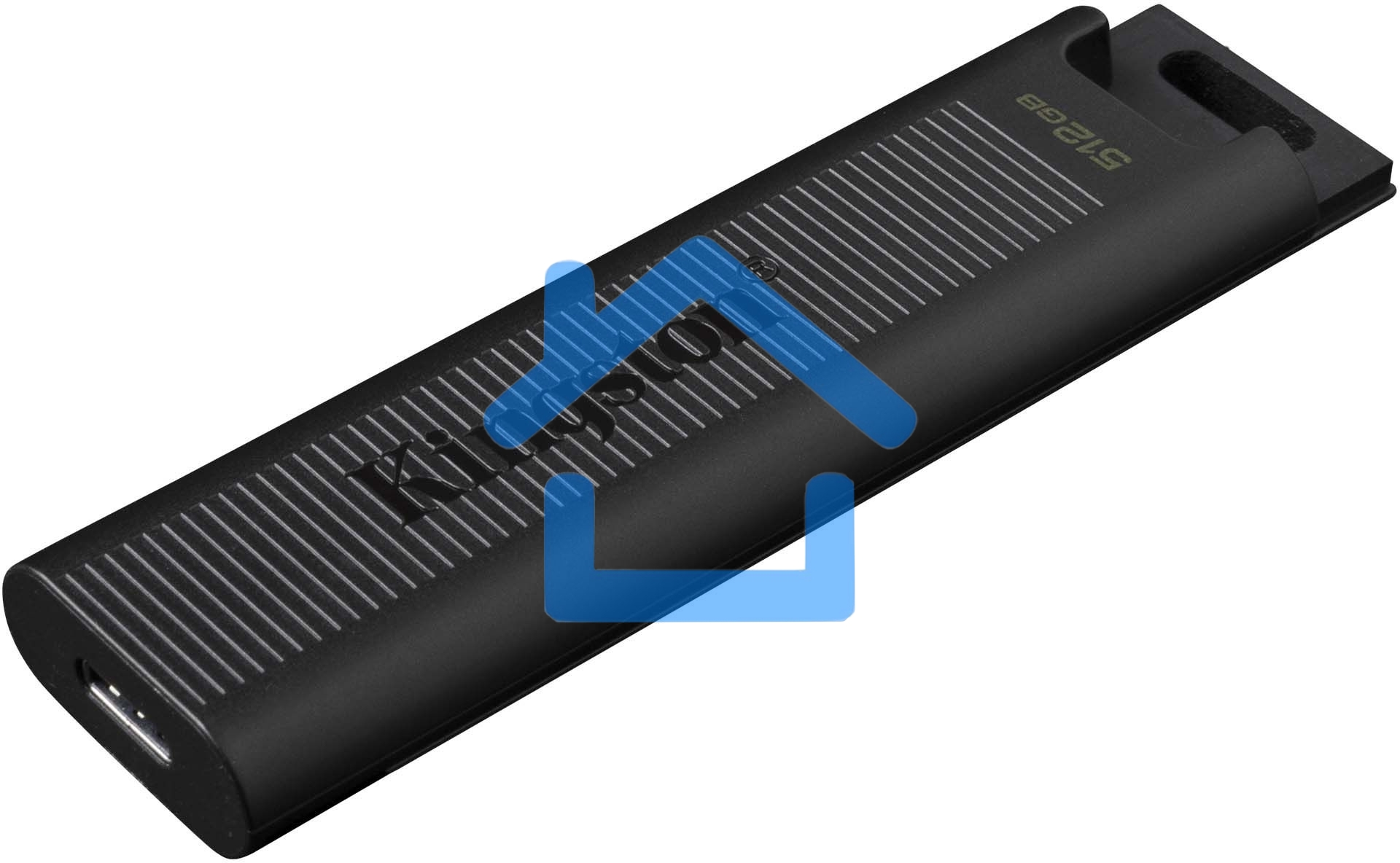 Флешка USB R/W Kingston 512Gb DataTraveler Max <DTMAX/512Gb>, USB3.2, up to 1000/900MBs черный