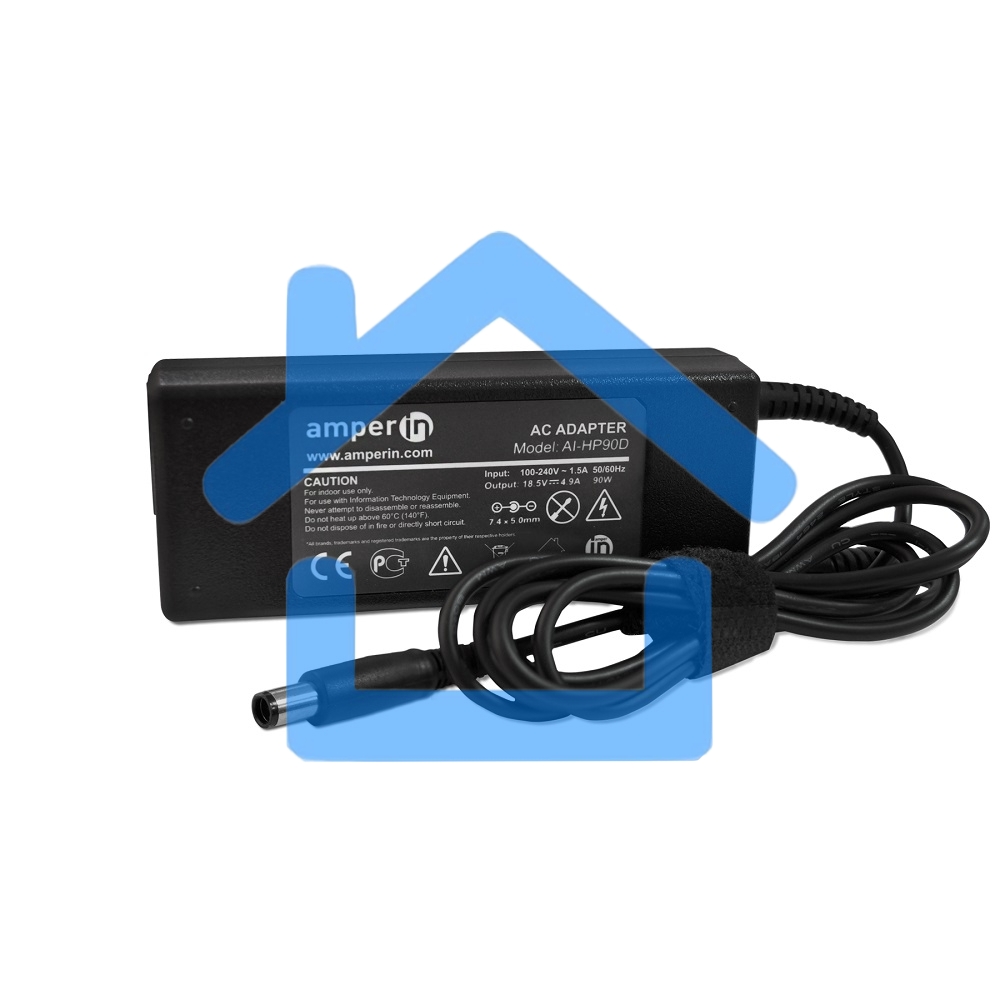 Блок питания (сетевой адаптер) Amperin AI-HP90D для ноутбуков HP 18.5V 4.9A 7.4pin