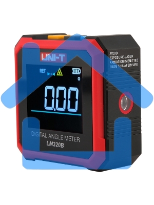 Электронный угломер UNI-T LM320A Диапазон измерения (4×90°); Дисплей(EBTN); Магнитное основание (Двусторонние магниты)