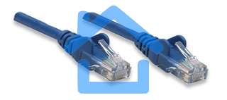 Патч-корд UTP кат. 5e,1м ExeGate синий