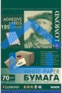 Самоклеящаяся бумага LOMOND универсальная для этикеток, A4, 189 делен. (25.4 х 10 мм), 70 г/м2, 50 листов