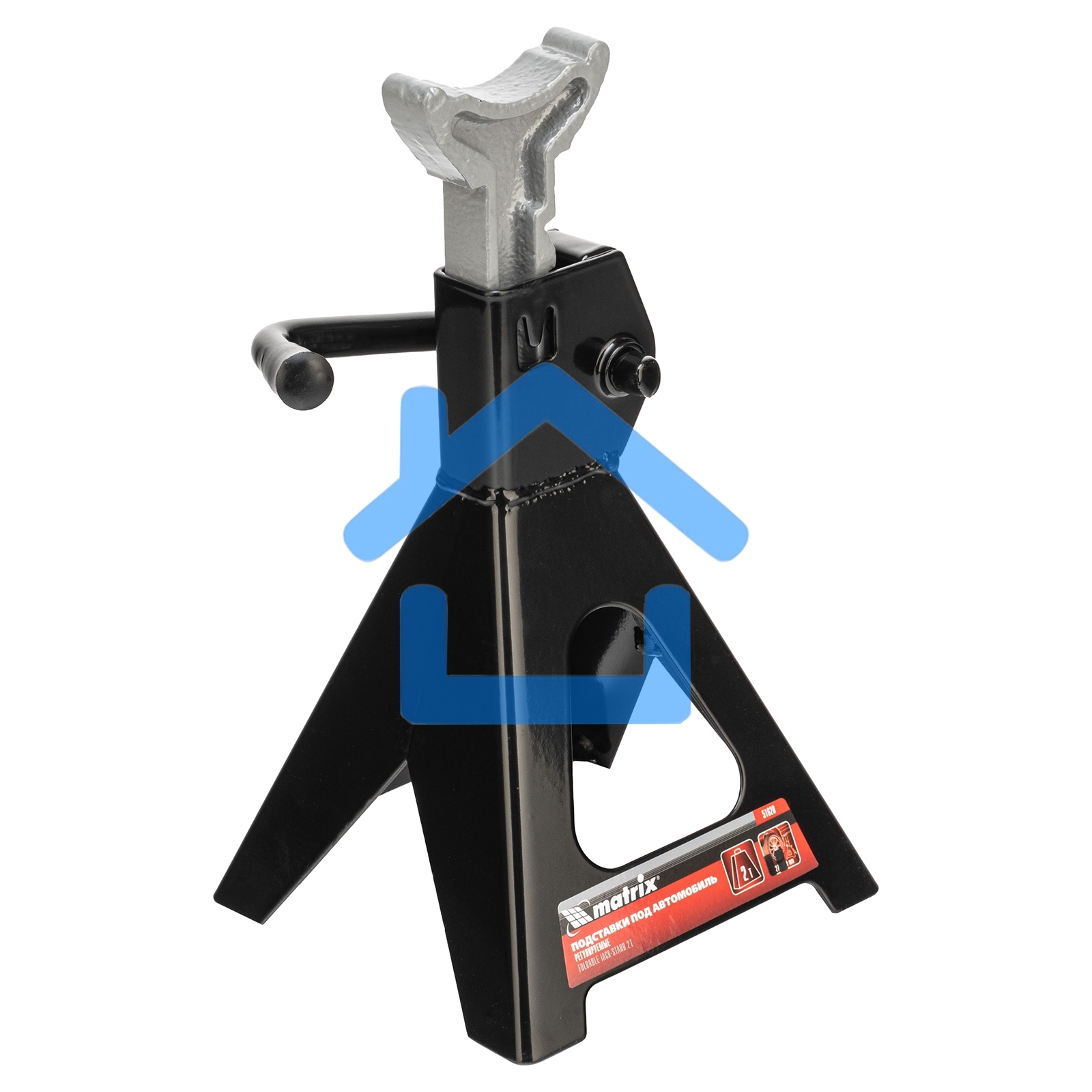 Подставки Matrix под машину регулируемые, 2 т, h подъема 275-420 мм, 2 шт.