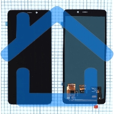 Дисплей для Samsung Galaxy A9 (2018) SM-A920F в сборе с тачскрином (OLED) черный