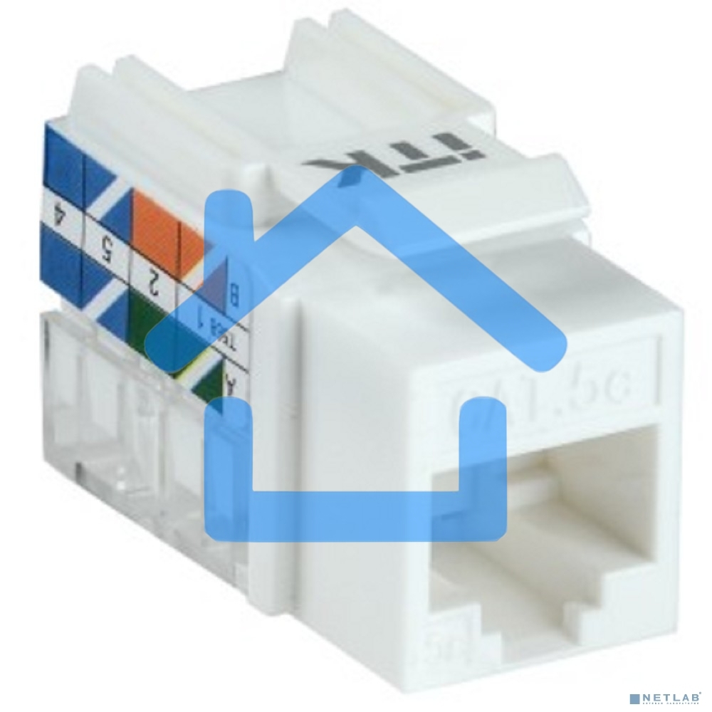 Модуль Keystone Jack кат. 5E UTP 110 IDC 90 град. CS1-1C5EU-11 ITK