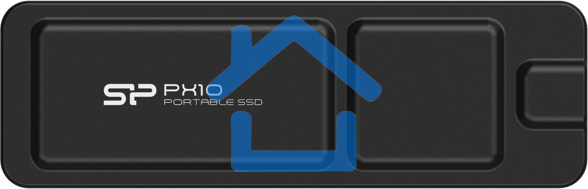 Внешний SSD 1Tb Silicon Power PX10, External, USB TypeC 3.2, черный, read/write 1050/1050 Mb/s